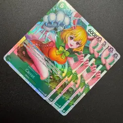 4x Carrot OP08-023 SR Two Legends Holo Foil - One Piece TCG Near Mint Super Rare - Image 2