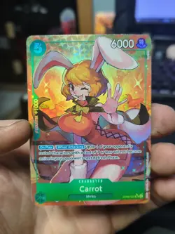 One Piece TCG Carrot Alt Art OP08-023 SR Two Legends English - Image 1