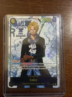Sabo - One Piece Carrying on His Will OP13-120 SEC Parallel Alt Art ENGLISH - Image 1