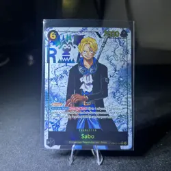 Sabo - One Piece Carrying on His Will OP13-120 SEC Parallel Alt Art ENGLISH - Image 1