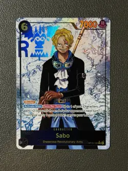 Sabo - One Piece Carrying on His Will OP13-120 SEC Parallel Alt Art ENGLISH - Image 1
