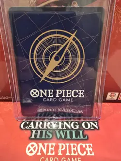 One Piece TCG Carrying on His Will - Sabo OP13-120 SEC Alt Art Parallel - NM - Image 2