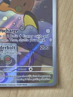 Pokemon TCG Raichu Card 211/193 Paldea Evolved Illustration Rare Full Art Holo - Image 5