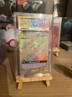 Moltres & Zapdos & Articuno GX 69/68 Hidden Fates Ace 10 Gem Mint - Pokemon TCG - Image 2