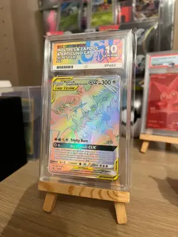 Moltres & Zapdos & Articuno GX 69/68 Hidden Fates Ace 10 Gem Mint - Pokemon TCG - Image 1