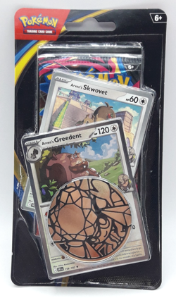 Phantasmal Flames 2x Checklane Blisters Magcargo & Greedent Pokemon TCG New - Image 4