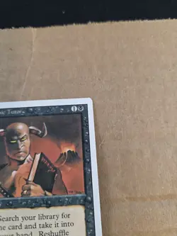 MTG Revised Demonic Tutor 1994 Original Magic Card Vintage Sorcery LP - Image 3