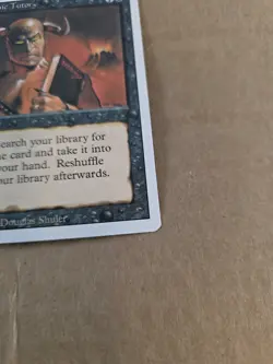 MTG Revised Demonic Tutor 1994 Original Magic Card Vintage Sorcery LP - Image 4