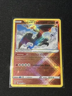 Radiant Charizard 020/159 Crown Zenith Ultra Rare Holo Pokemon TCG - Image 1