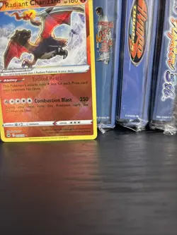 Pokemon TCG Radiant Charizard Holo Rare Card 020/159 Crown Zenith - Image 2