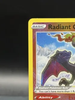 2023 TCG Pokemon Radiant Charizard 020/159 Crown Zenith Radiant Rare Holo - Image 2