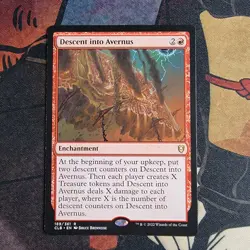 MTG Descent into Avernus Commander Legends: Battle for Baldur's Gate Regular LP - Image 1