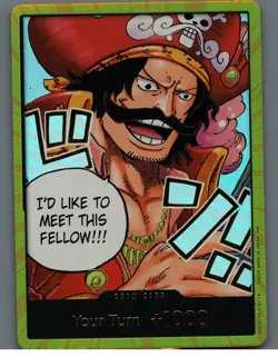 DON!! Card (Gol.D.Roger) (Gold) Carrying On His Will NM - Image 1