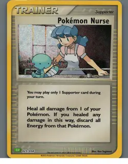 Pokemon Nurse 023/034 Trading Card Game Classic NM - Image 1