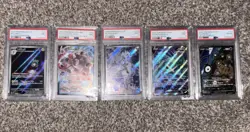 🔥 PSA GRADED POKEMON CARD LOT - 5 CARDS - MODERN HITS & ALT/ART RARES 🔥 - Image 1