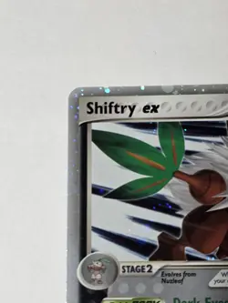 Pokemon TCG Shiftry EX Crystal Guardians Holo Card 97/100 Partial Swirl - Image 5