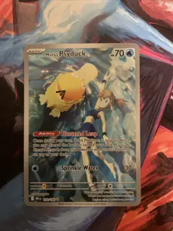 Misty's Psyduck Holo Illustration Rare Card 193/182 Sv10: Destined Rivals - Image 1