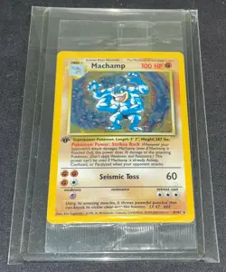 Pokemon Card - Sealed 1999-2000 1st Edition Machamp - Base Set - 8/102 - Image 1