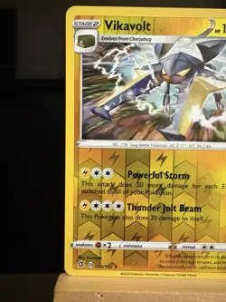 VIKAVOLT - 66/192 Rebel Clash -NM - Reverse Holo Rare - Pokemon TCG Card - Image 2