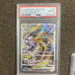 Pokemon Card Japanese PSA 10 Charizard 212/172 Mewtwo 221/172 SAR Alt Sequential - Image 2