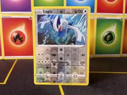 Lugia 132/185 NM Reverse Holo Vivid Voltage Near Mint Foil Pokemon TCG Set Card - Image 1