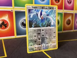 Lugia 132/185 NM Reverse Holo Vivid Voltage Near Mint Foil Pokemon TCG Set Card - Image 2