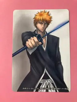 Ichigo Kurosaki No.152 Bleach Card japanese Anime Bandai F/S - Image 2