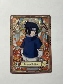 Sasuke Uchiha NARUTO NRSA01-SP-002L5 Naruto Kayou Card - ENGLISH - Heaven Scroll - Image 1