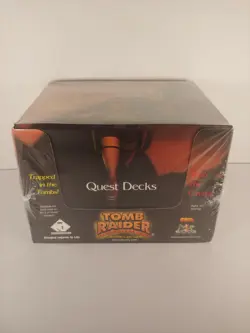 Tomb Raider Collectible Card Game -- FACTORY SEALED RARE -- 10 CCG Quest Decks - Image 2