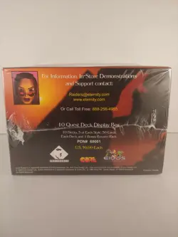 Tomb Raider Collectible Card Game -- FACTORY SEALED RARE -- 10 CCG Quest Decks - Image 3