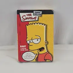 The Simpsons Trading Card Game Bart Theme Deck WotC 2003 - Image 1