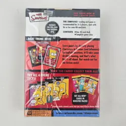 The Simpsons Trading Card Game Bart Theme Deck WotC 2003 - Image 2