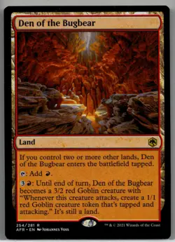 Near Mint or Better Den of the Bugbear #254 DND W/Tracking - Image 1