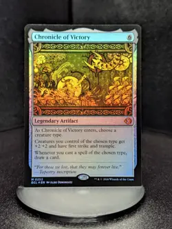 Chronicle of Victory Lorwyn Eclipsed Foil MTG NM - Image 1