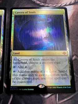 x2 Cavern of Souls (foil) - LCI MTG Magic - Image 3