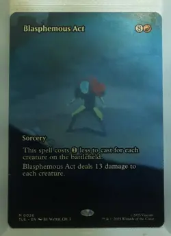Blasphemous Act (Borderless) M Avatar: The Last Airbender: Eternal-Legal 26 NM - Image 1