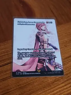 MTG Lightning Lone Commando Isshin Two Heavens as One Showcase Final Fantasy 54 - Image 1