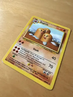 Dugtrio 19/102 Pokemon Base Set Rare Card Excellent Condition - Image 2