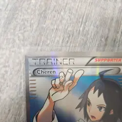Cheren Full Art Trainer Boundaries Crossed Holo MP Pokemon TCG 148/149 - Image 3