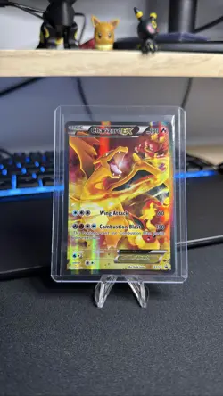 Pokemon TCG Charizard EX XY121 Full Art Holo Black Star Promo - Image 1