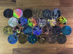 Pokemon TCG Official Flip Coins Mixed Bundle Lot Of 25 Jumbo - Image 1