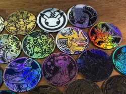 Pokemon TCG Official Flip Coins Mixed Bundle Lot Of 25 Jumbo - Image 5