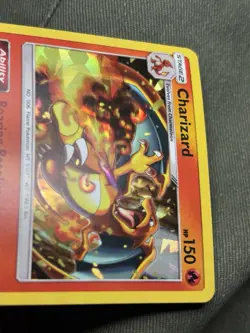 Charizard 14/181 Holo Rare Team Up Sun And Moon Cracked Ice Holo Pokemon NM LP - Image 3