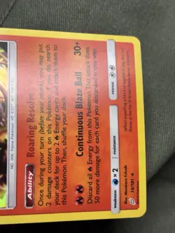 Charizard 14/181 Holo Rare Team Up Sun And Moon Cracked Ice Holo Pokemon NM LP - Image 4