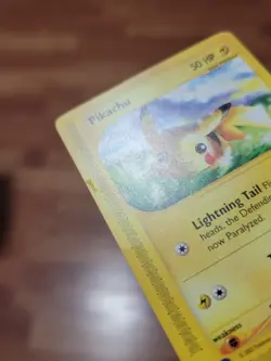 MP Pikachu 124/165 Expedition Base Set Pokemon - Image 3