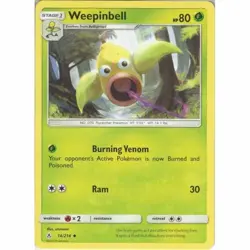 POKEMON CARD WEEPINBELL 14/214 NO 070 FLYCATCHER POKEMON TCG CCG - Image 1