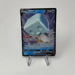 Pokemon TCG - Eiscue V 55/192 - Holiday Calendar - Stamped Ultra Rare Holo - Image 1