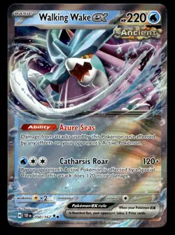 Walking Wake ex 050/162 Double Rare Temporal Forces Pokemon NM - Image 1