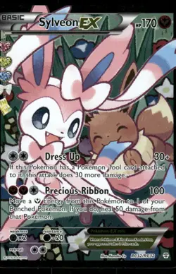 Pokemon Cards Sylveon EX RC32/RC32 Generations Rare Ultra NM - Image 1