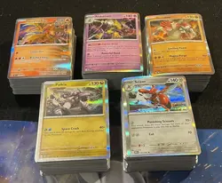 S&V Era Bulk Rare Holo/Reverse Holo Lot (500 NM) - Pokemon Tcg - Rare foils only - Image 1